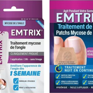 Emtrix Crème et Patchs Mycose Ongle Traitement Clinique-0