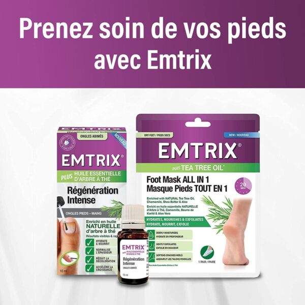 Emtrix Crème et Patchs Mycose Ongle Traitement Clinique-9