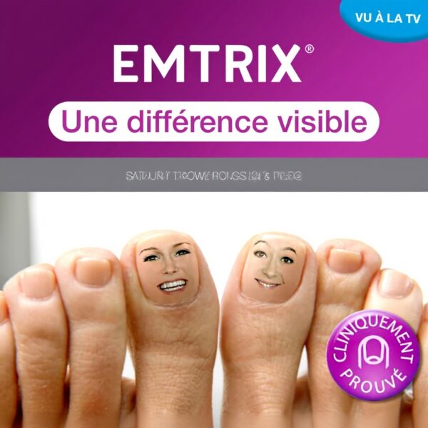 EMTRIX Traitement Mycose Ongle Pied Formule Brevetée