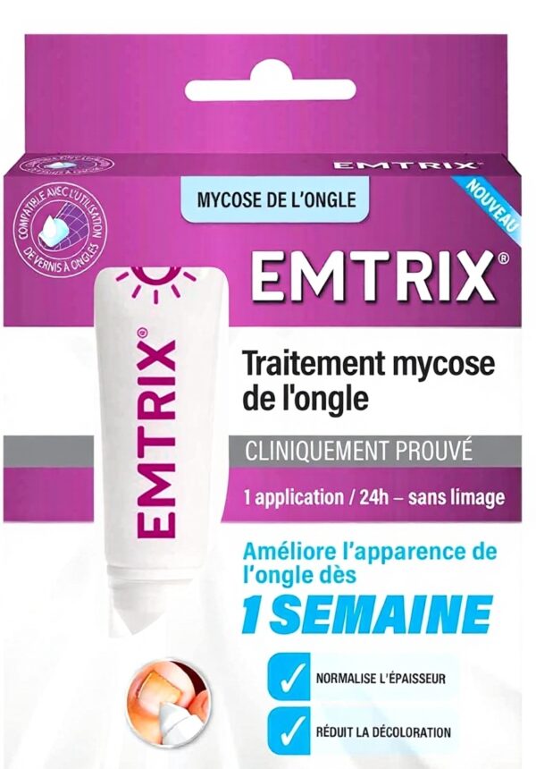EMTRIX Traitement Mycose Ongle Pied Formule Brevetée