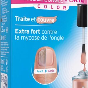 Traitement mycose ongle Excilor Forte Color Nude réparateur-0
