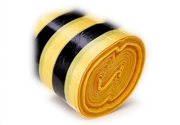 Sacs déchets cliniques Hanfare TSYB2 Jaune 20L résistance