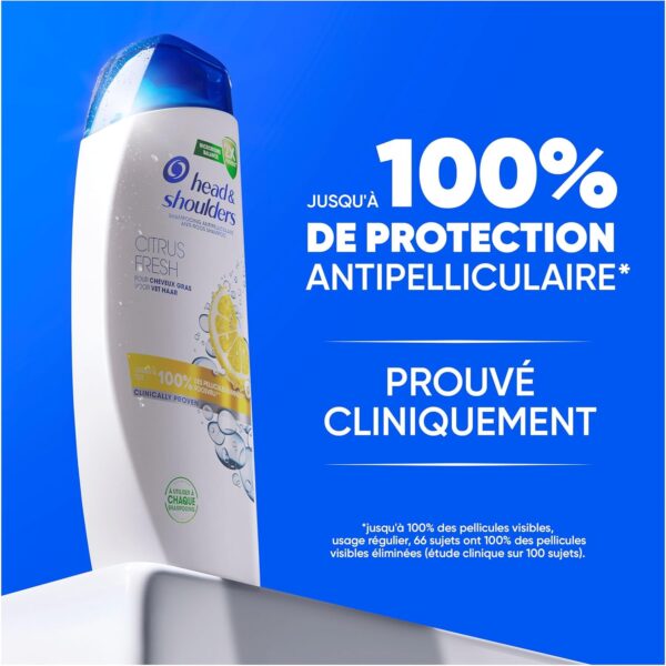 Shampoing antipelliculaire Head Shoulders cheveux gras usage-1