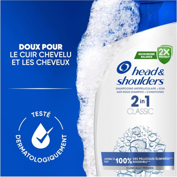 Shampoing antipelliculaire Head Shoulders 2 en 1 usage-5