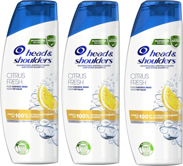 Shampooing antipelliculaire Head Shoulders Citrus Fresh-0