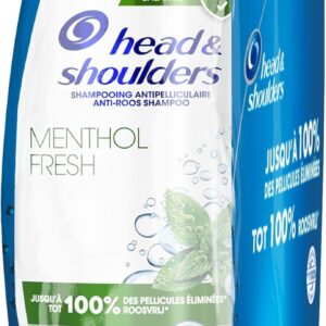 Shampooing antipelliculaire Head Shoulders Menthol Fresh 855-0
