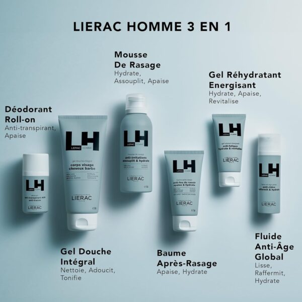 Lierac Homme Fluide Anti-Âge Hydratant Visage Raffermissant-3