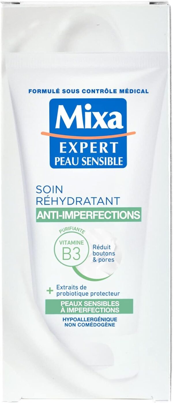 Soin Hydratant Anti-Imperfections Mixa Peau Sensible 50ml-3