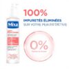 Nettoyant visage Mixa peaux réactives panthénol probiotiques