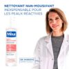 Nettoyant visage Mixa peaux réactives panthénol probiotiques