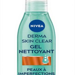 Gel nettoyant visage NIVEA Derma Skin Clear imperfections