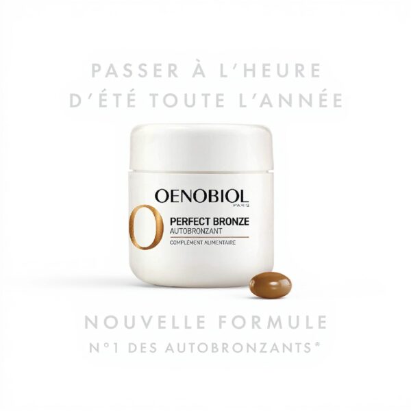 Autobronzant Oenobiol Perfect Bronze 5 pigments végétaux