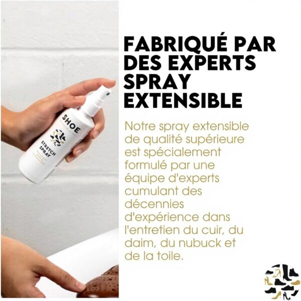 Spray extensible chaussures cuir daim Shoe Clinic hommes