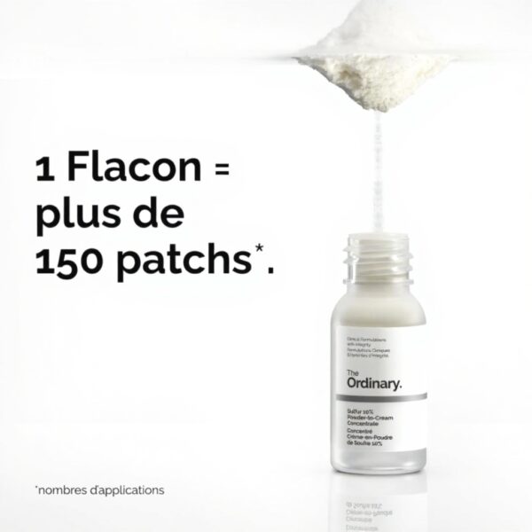 Crème Soufre 10 The Ordinary Traitement Imperfections Peau