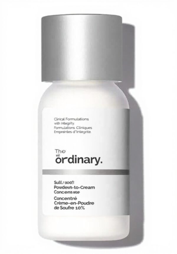 Crème Soufre 10 The Ordinary Traitement Imperfections Peau