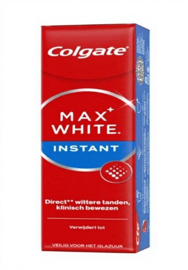 Dentifrice Colgate Max White Instant Blanchiment Taches