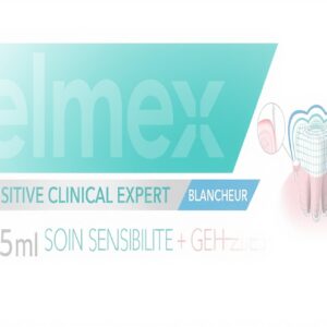 Dentifrice blancheur Elmex soin sensibilité gencives
