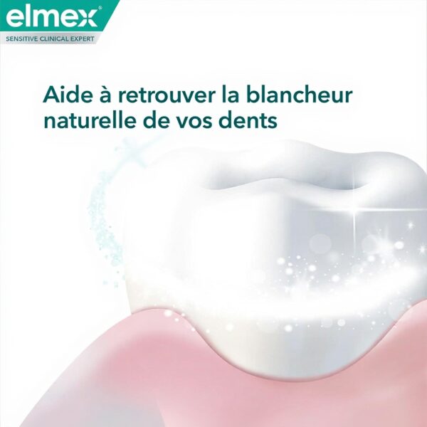Dentifrice blancheur Elmex soin sensibilité gencives