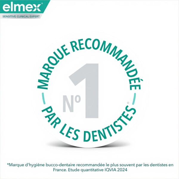 Dentifrice blancheur Elmex soin sensibilité gencives