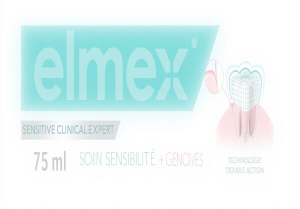 Dentifrice ELMEX Soin Sensibilité Gencives Tube 75mL