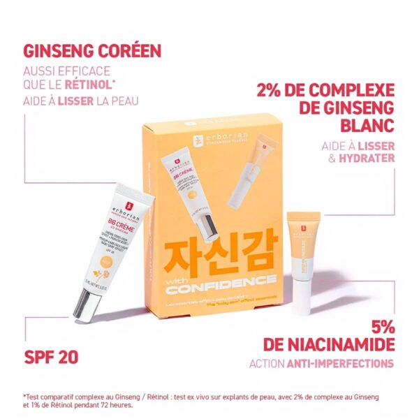 Coffret BB Crème Erborian Soin Coréen Peau de Bébé
