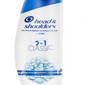 Shampoing antipelliculaire Head Shoulders 2 en 1 300ml usage