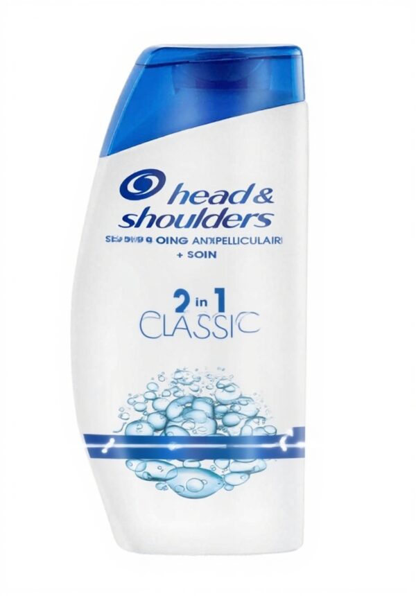 Shampoing antipelliculaire Head Shoulders 2 en 1 300ml usage