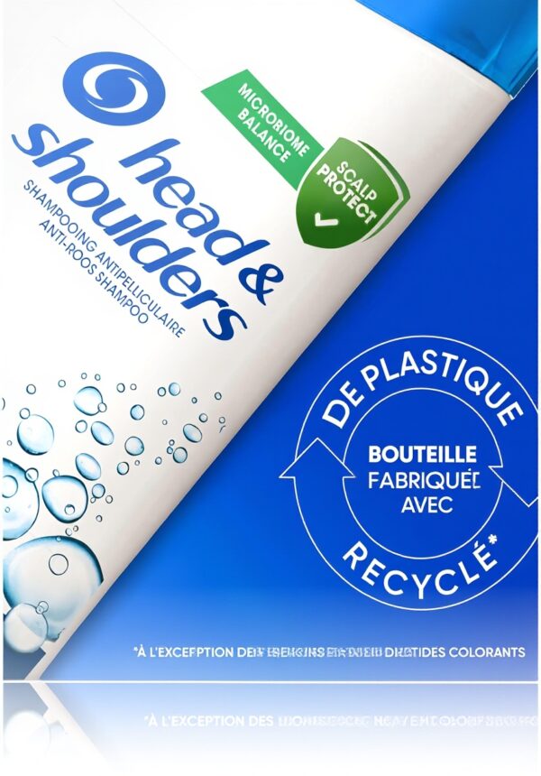 Shampoing antipelliculaire Head Shoulders 2 en 1 300ml usage