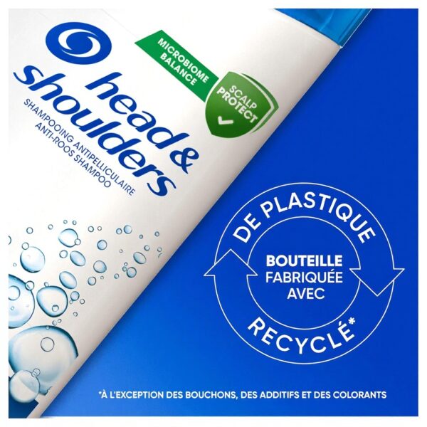 Head amp Shoulders Classic Shampoing Antipelliculaire 330ml, Usage Quotidien, Jusquà 100 des Pellicules Éliminées, Cliniquement Prouvé, Tous Types de Cheveux et de Cuir Chevelu