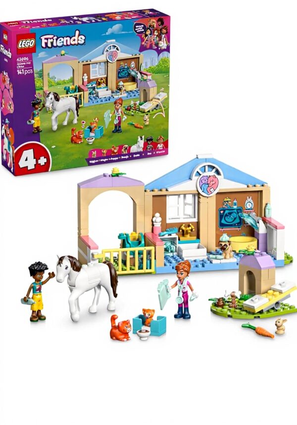 LEGO Friends Clinique Vétérinaire Jouet Éducatif Chevaux