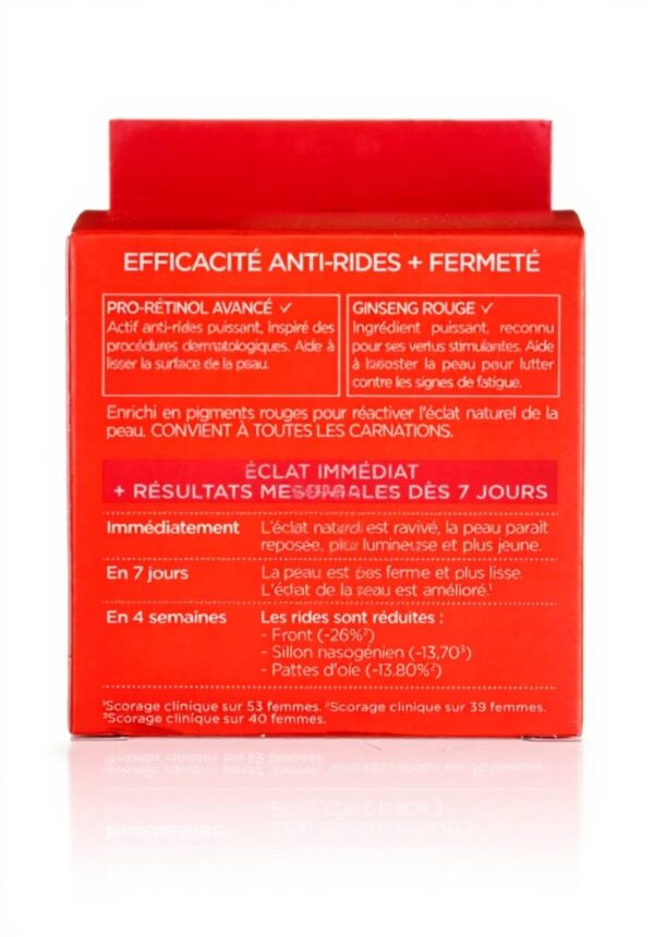 Soin Rouge Défatiguant LOréal Paris Anti-Rides