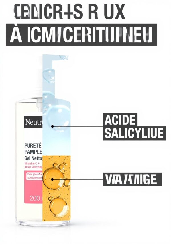 Neutrogena Gel Nettoyant Pamplemousse 200 ml vitamine C