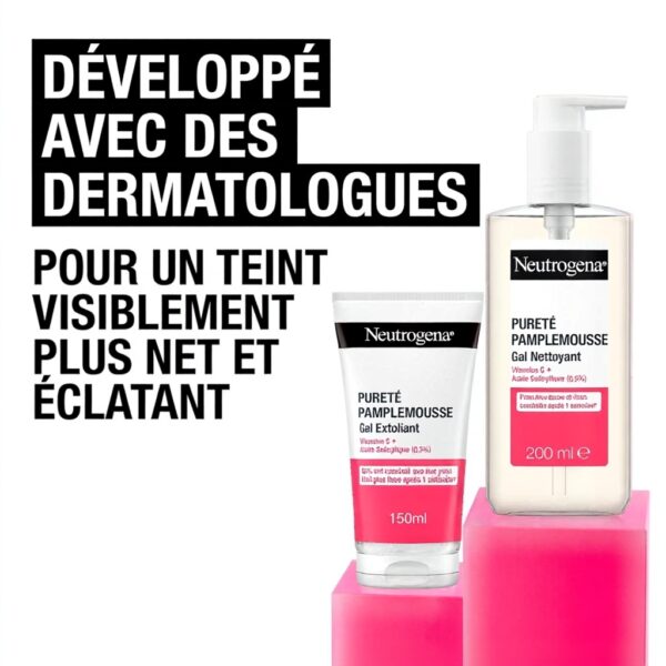 Neutrogena Gel Nettoyant Pamplemousse 200 ml vitamine C