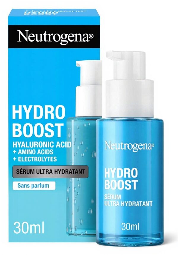 Sérum Hydro Boost Neutrogena hydratation acide hyaluronique