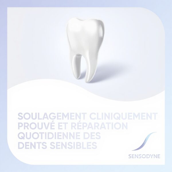 Sensodyne Dentifrice Répare Protège Dents Sensibles Novamin
