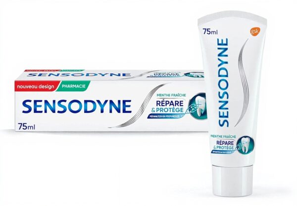 Sensodyne Dentifrice Répare Protège Dents Sensibles Novamin