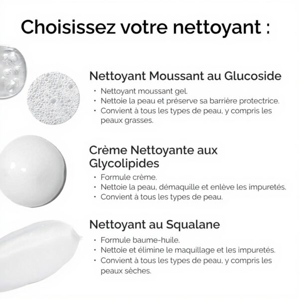 Nettoyant visage The Ordinary glucoside doux peaux sensibles