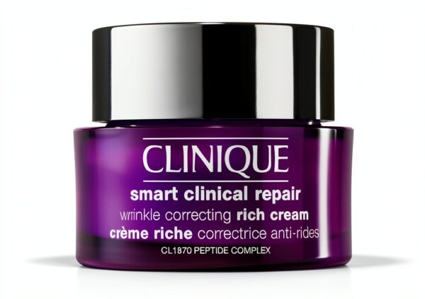 Crème anti-rides Clinique acide hyaluronique peptides