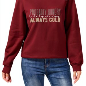 Sweatshirt femme capuche coton surdimensionné Sweatshirts-0