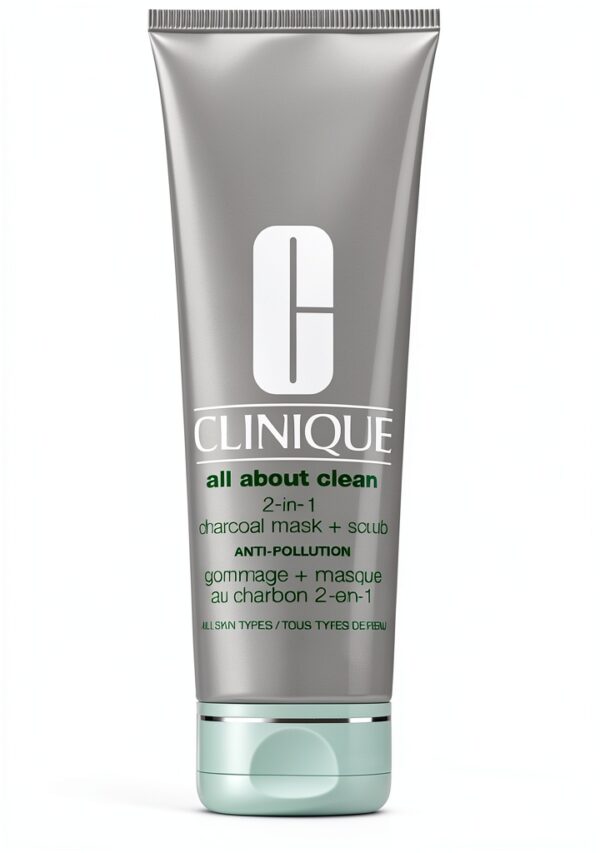 Clinique Masque Gommage Charbon Visage Détoxifiant Exfoliant