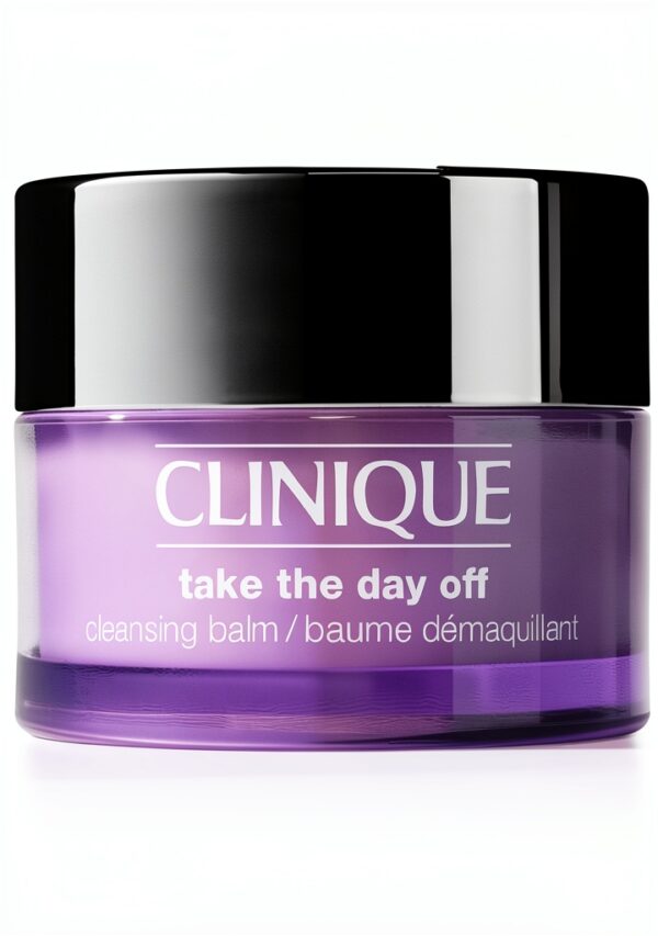 Baume démaquillant Clinique dissout maquillage écran solaire