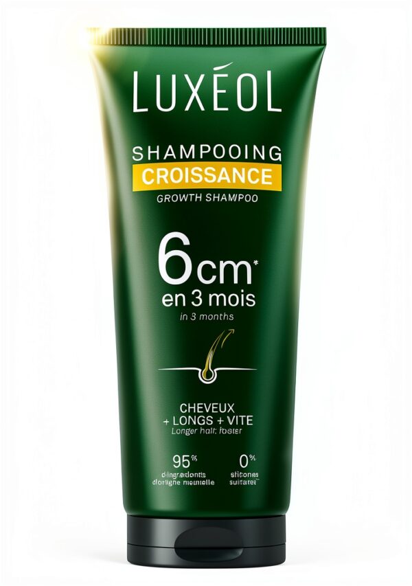 Shampoing Croissance Luxéol Huile Ricin Amla Ginseng