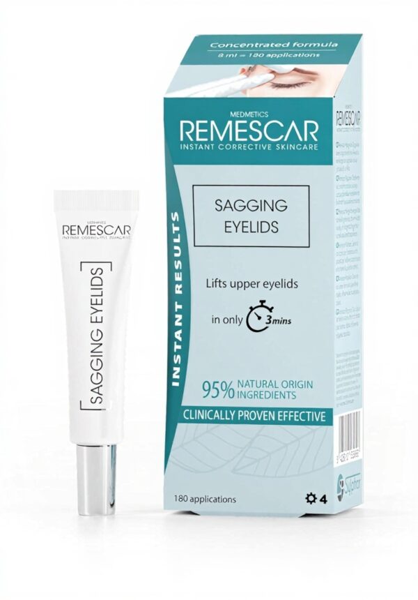 Crème paupières tombantes Remescar liftant instantané